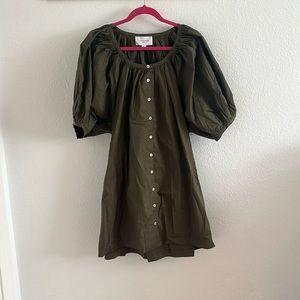 NWT Pomander Place Tuckernuck Olive Cassia Dress